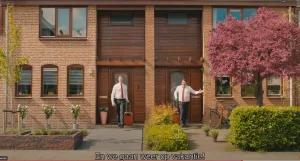 Gate Production film crew setting up camera and lighting equipment in Istanbul.